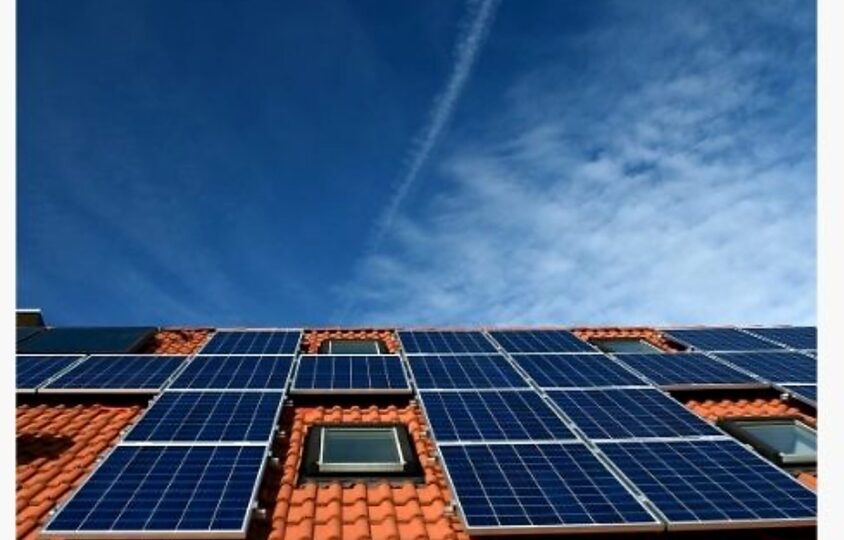 solar panels on residential